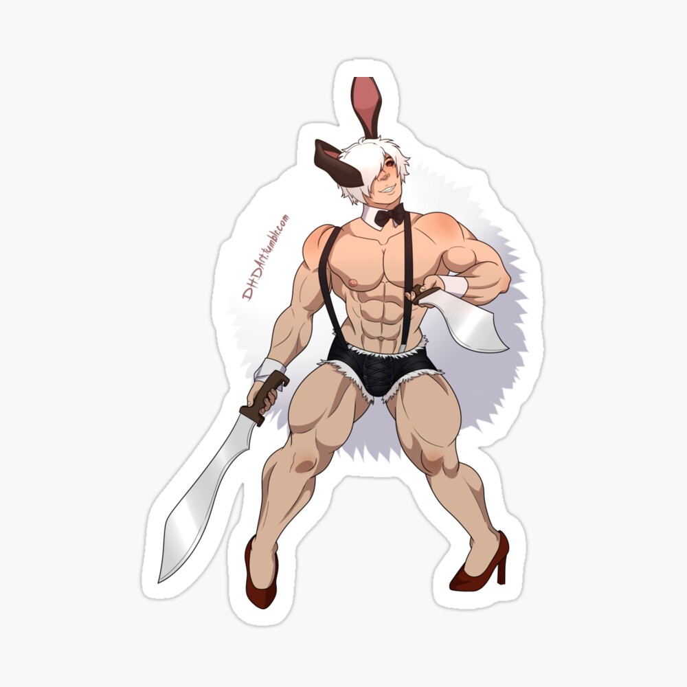 Warrior of the Rabbit Usagi  Sticker for Sale by DoodlHappyDavis