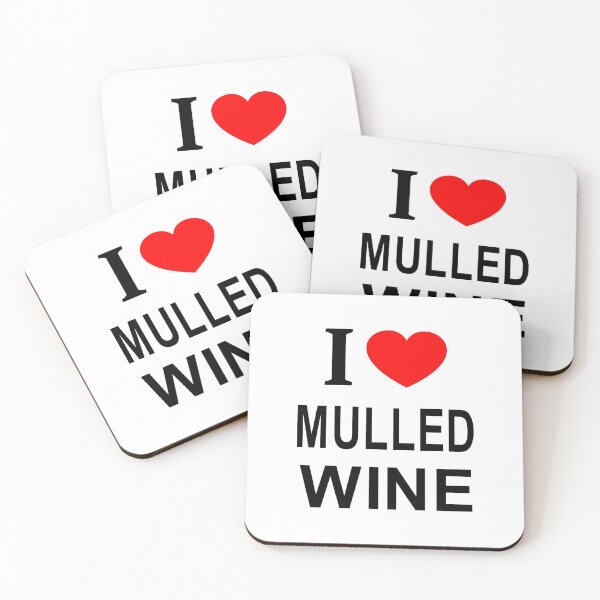 Item preview, I ❤️ MULLED WINE I LOVE MULLED WINE I HEART MULLED WINE designed and sold by usernamenaijan.