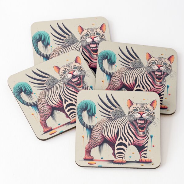 Item preview, The Winged Tiger designed and sold by Rafal Saluszewski.