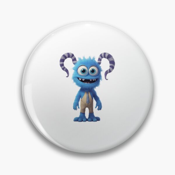Item preview, Blue furry monster designed and sold by MyDearWorld.