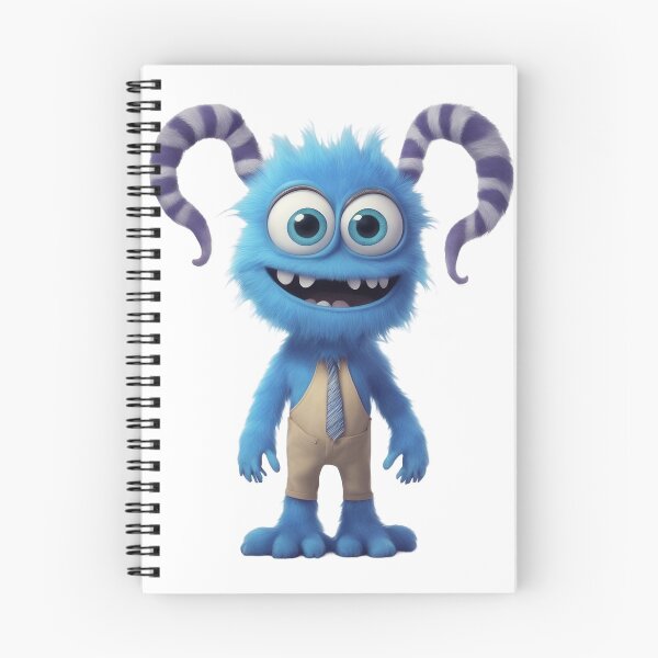 Item preview, Blue furry monster designed and sold by MyDearWorld.