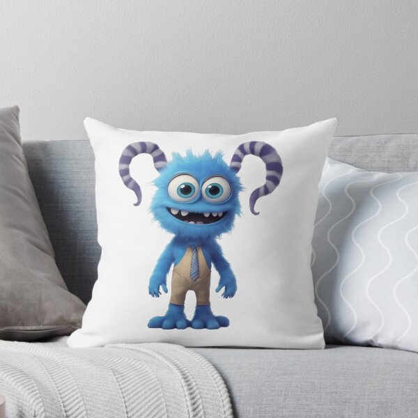 Item preview, Blue furry monster designed and sold by MyDearWorld.