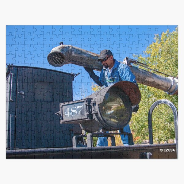 Item preview, The Perfect Gift For Someone Who Puzzles You: The 1,000 Piece Challenge ~ Comes In A Metal Gift/Storage Box. Also, It's “TIME” To Check Out The Matching 10.25” Wall Clock. designed and sold by MoreEZUSA-Here.