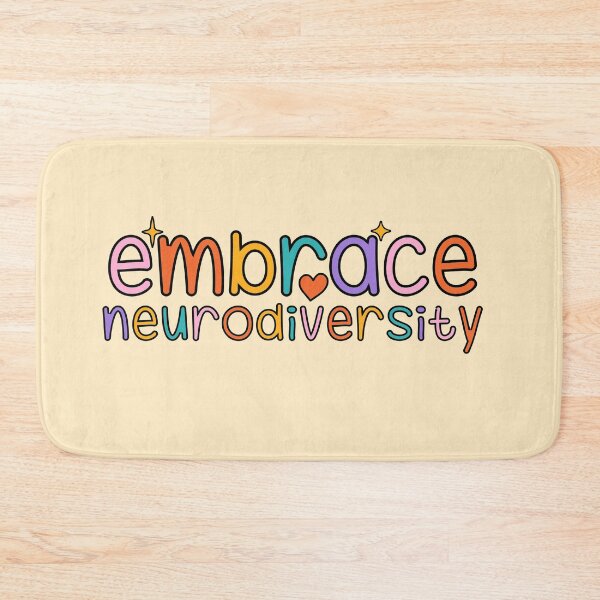 Item preview, Embrace neurodiversity - Autism and adhd awareness designed and sold by Paperfly Studio.