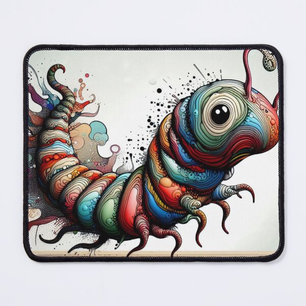 Item preview, La oruga alegre designed and sold by Rafal Saluszewski.