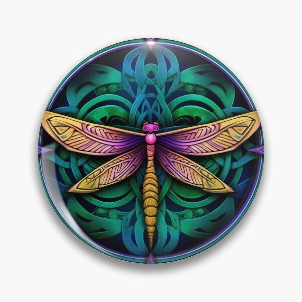Item preview, Celtic Knot Dragonfly designed and sold by EmeraldDaydream.