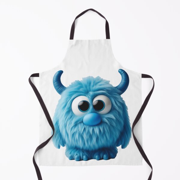Item preview, Blue furry monster designed and sold by MyDearWorld.