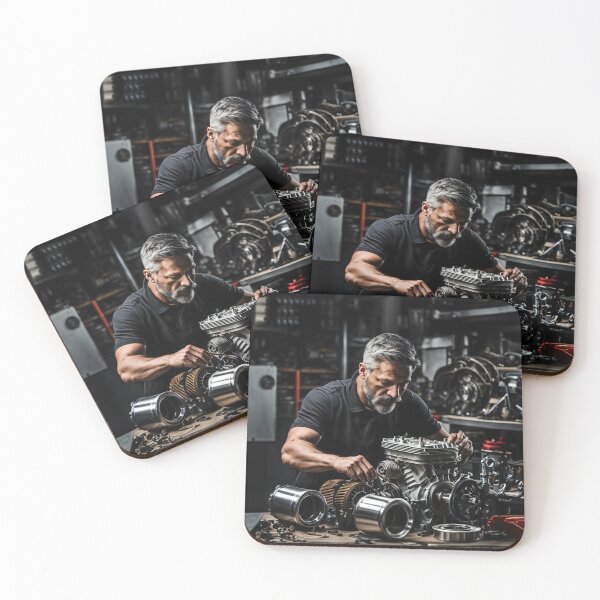 Item preview, The Car Mechanic designed and sold by PictureNZ.