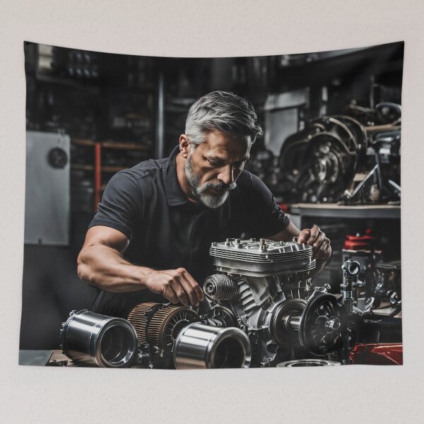 Item preview, The Car Mechanic designed and sold by PictureNZ.
