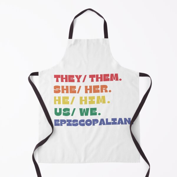 Item preview, Inclusive Pronouns Episcopalian designed and sold by OsborneCreek.