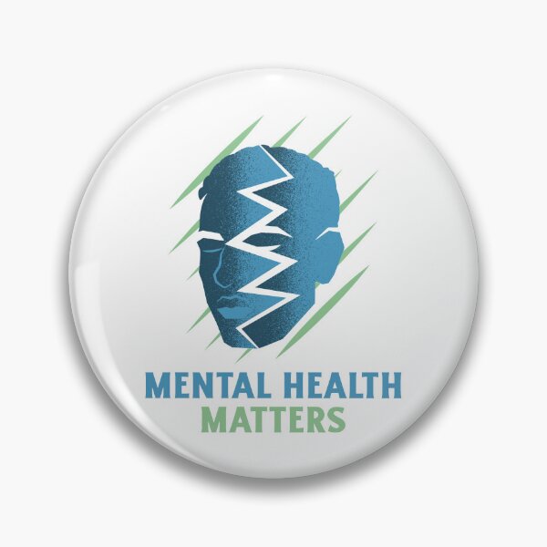 Item preview, Awareness Mental Health Matters designed and sold by Print-Forge.