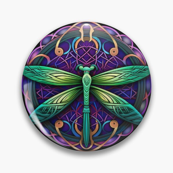 Item preview, Celtic Knot Dragonfly designed and sold by EmeraldDaydream.