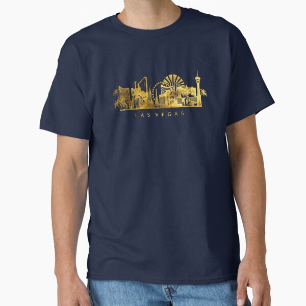 Item preview, Las Vegas Golden Skyline designed and sold by Elenia Design.