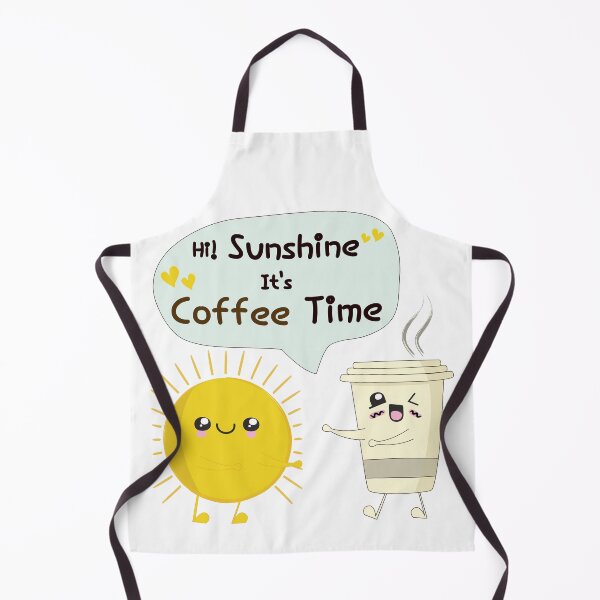Item preview, Hi sunshine, it's coffee time - sunshine and coffee lover designed and sold by ArtFisher.