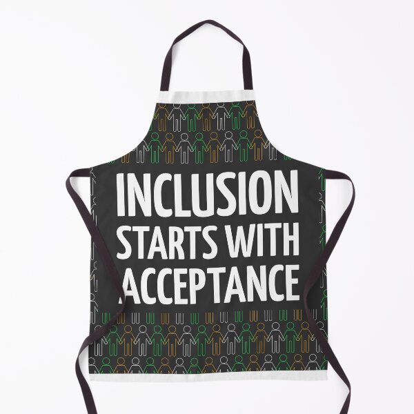 Item preview, Awareness Inclusion Starts with Acceptance designed and sold by Print-Forge.