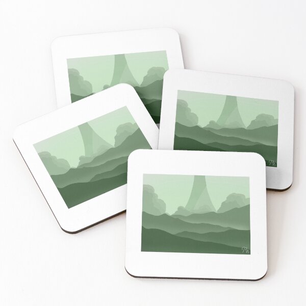 Item preview, Ringworld Landscape: Green designed and sold by RedsArtStudio.