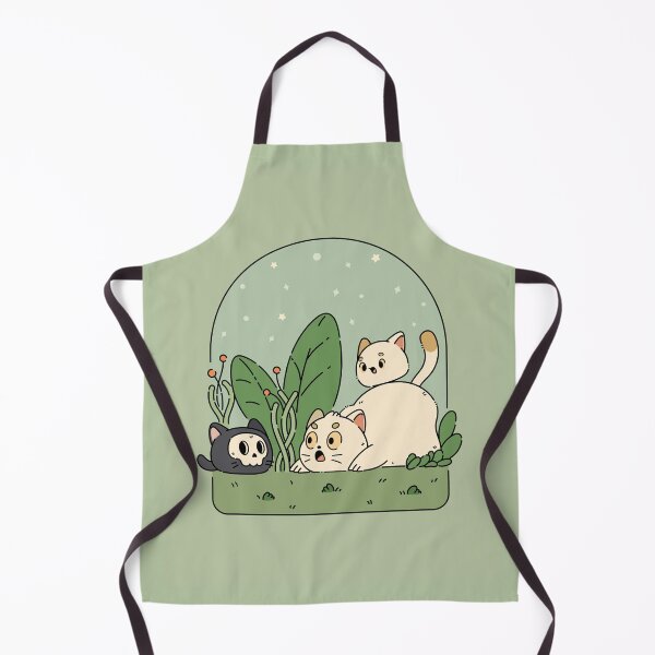 Item preview, The Garden Spooky Cat | Green designed and sold by ModesaDraw.