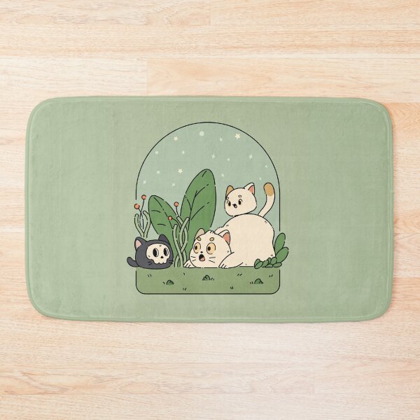 Item preview, The Garden Spooky Cat | Green designed and sold by ModesaDraw.