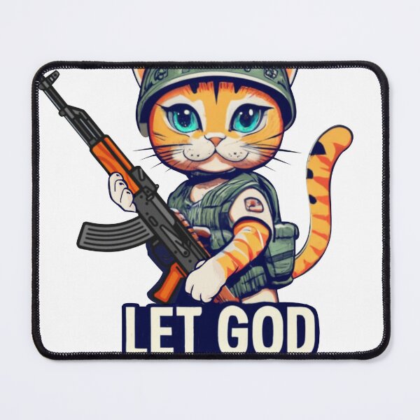 Item preview, Kitten soldier designed and sold by GustoPrints.