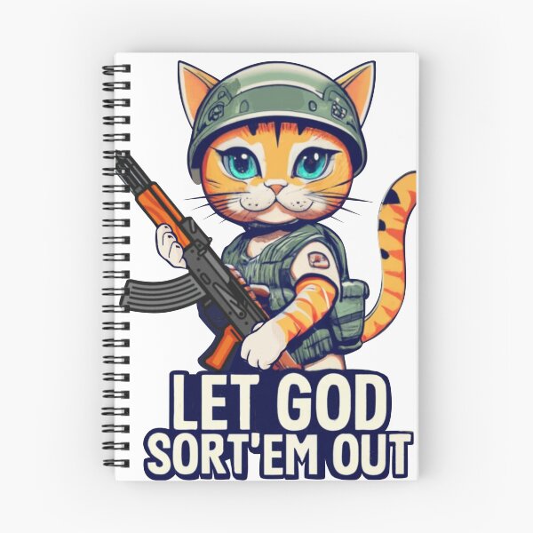 Item preview, Kitten soldier designed and sold by GustoPrints.