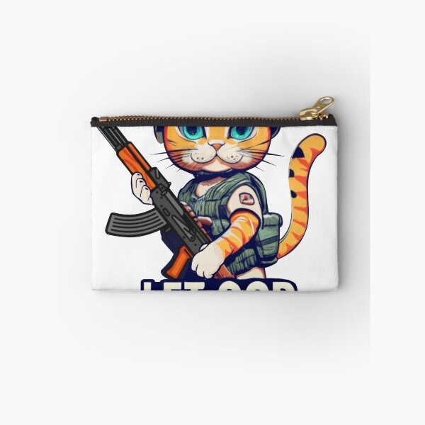 Item preview, Kitten soldier designed and sold by GustoPrints.