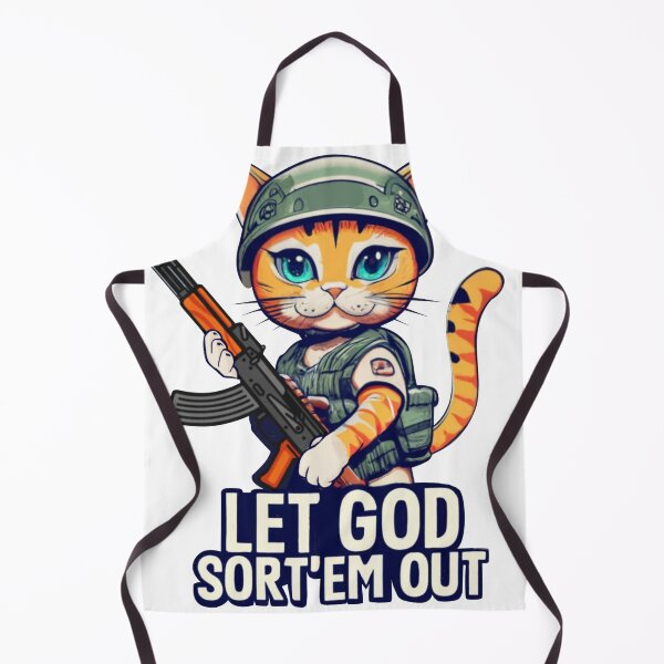 Item preview, Kitten soldier designed and sold by GustoPrints.