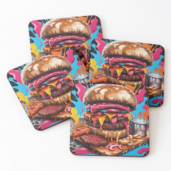 Item preview, Sizzle & Artistry: BBQ in Living Color designed and sold by javaoverride.