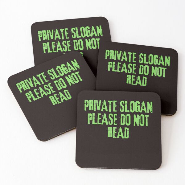 Item preview, Private Slogan Please Do Not Read designed and sold by AngelArtss.
