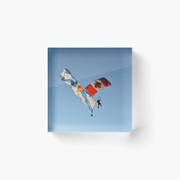 Item preview, Sky Hawks with Nova Scotia Flag designed and sold by ECPhotos.