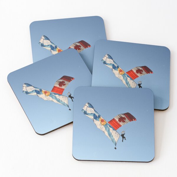 Item preview, Sky Hawks with Nova Scotia Flag designed and sold by ECPhotos.