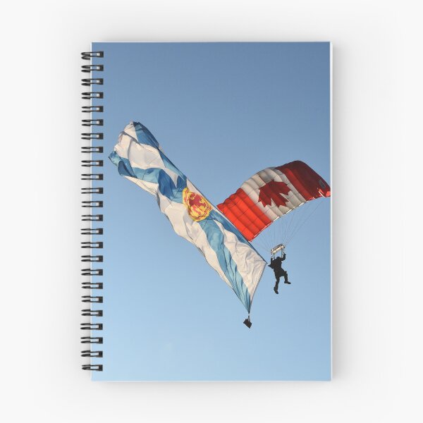 Item preview, Sky Hawks with Nova Scotia Flag designed and sold by ECPhotos.