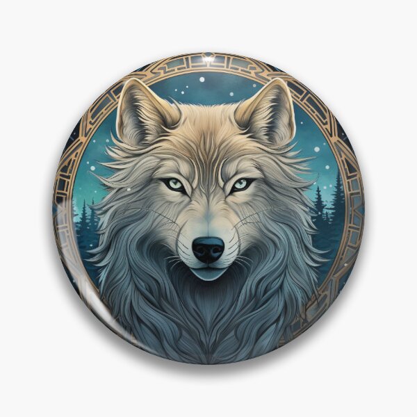 Item preview, Celtic Winter Wolf designed and sold by EmeraldDaydream.