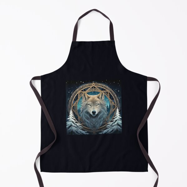 Item preview, Celtic Winter Wolf designed and sold by EmeraldDaydream.