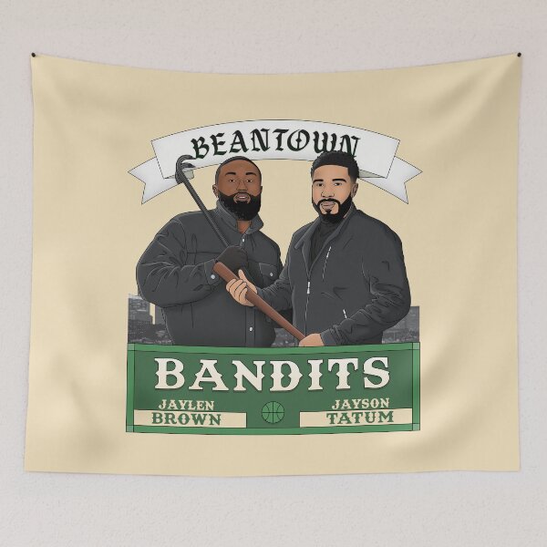 Item preview, Beantown Bandits - Jayson Tatum and Jaylen Brown - Boston Basketball designed and sold by sportsign.