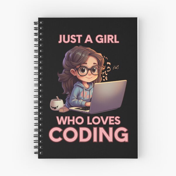 Item preview, Just A Girl Who Loves Coding Geek Coding Women designed and sold by ArtFromBeyond.