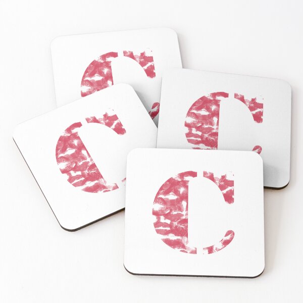 Item preview, C letter made with kisses  designed and sold by DES1GN1T.