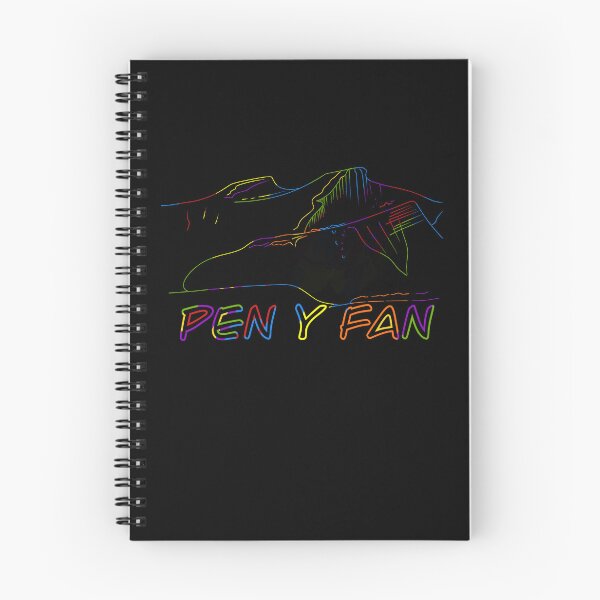 Item preview, Colourful Pen Y Fan national park Brecon Beacons hiking  designed and sold by SoulTrekking.