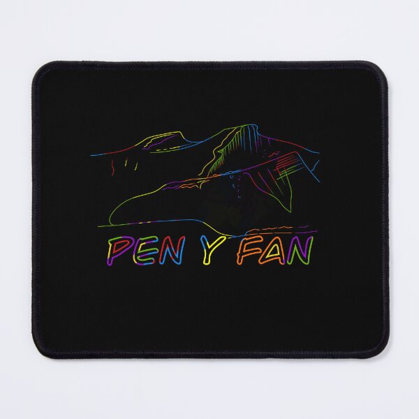Item preview, Colourful Pen Y Fan national park Brecon Beacons hiking  designed and sold by SoulTrekking.