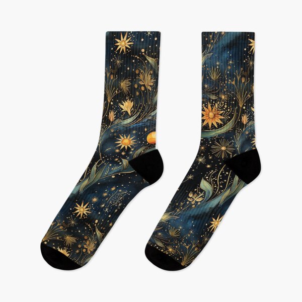 Item preview, Celestial Golden Flowers designed and sold by tivaslove.