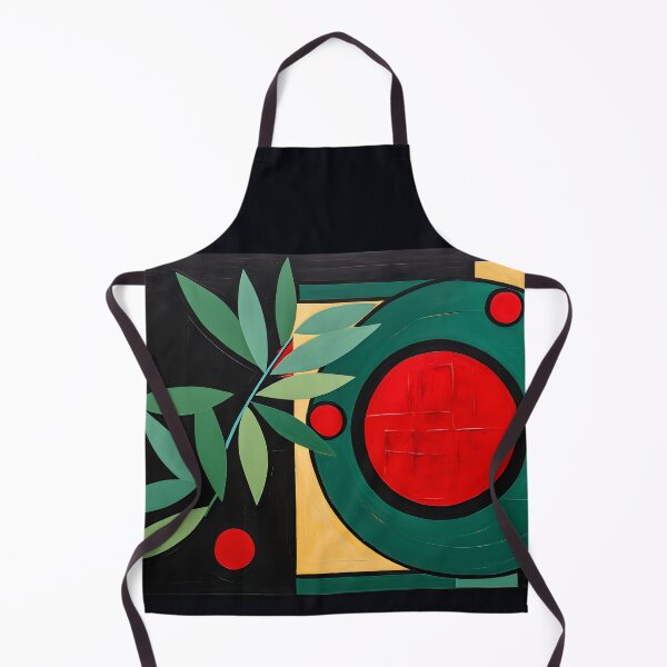 Item preview, Olive Branch Harmony- Fauvist and Cubist Reverie in Abstract Elegance AI Generated designed and sold by OlfactoART Studio.