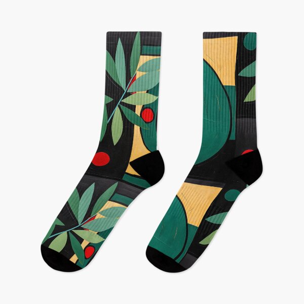 Item preview, Olive Branch Harmony- Fauvist and Cubist Reverie in Abstract Elegance AI Generated designed and sold by OlfactoART Studio.