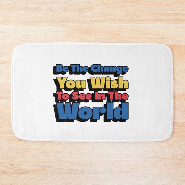 Item preview, Awareness Be the Change You Wish to See in the World designed and sold by Print-Forge.