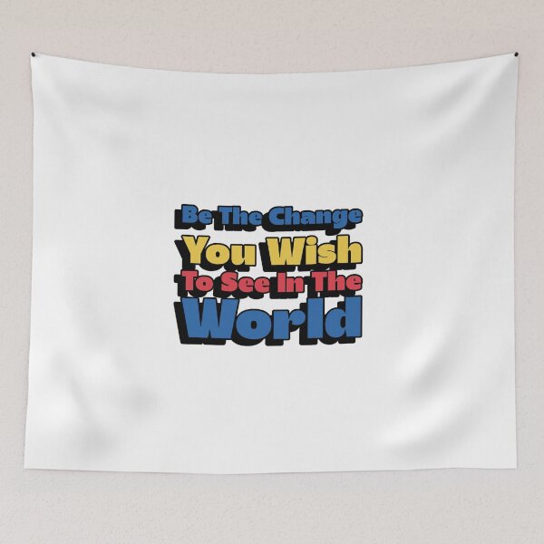 Item preview, Awareness Be the Change You Wish to See in the World designed and sold by Print-Forge.
