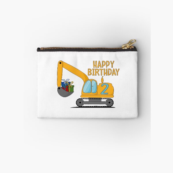 Item preview, Excavator Happy Birthday 2 Yellow designed and sold by emeksedesign.