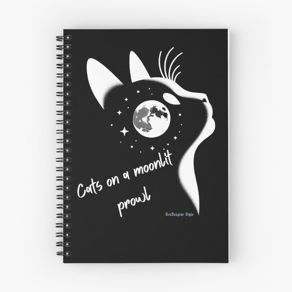 Item preview, Cat Gazing at the Moon Design designed and sold by shinjino83.