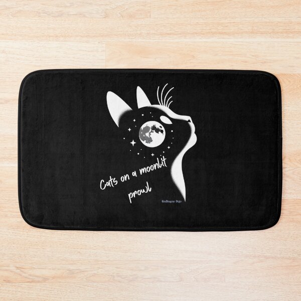 Item preview, Cat Gazing at the Moon Design designed and sold by shinjino83.