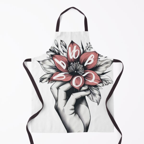 Item preview, a beautiful flower in black and white designed and sold by norachiang.