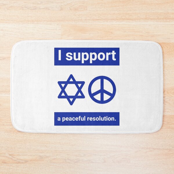 Item preview, I support a peaceful resolution.  designed and sold by Rachel the Artist .