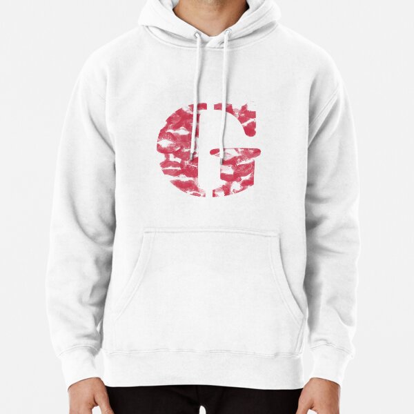 S letter made with kisses 