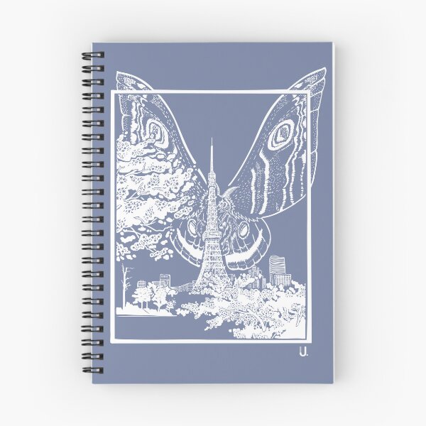 Item preview, White Mothra on Tokyo Tower designed and sold by Jo Ungeheuer.